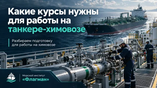 Какие курсы нужны для работы на танкере-химовозе
